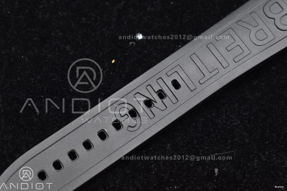 Black Best Rubber Black 1:1 On Strap Superocean Automatic 44 Edition Bezel Black A2824 Dial TF 0315